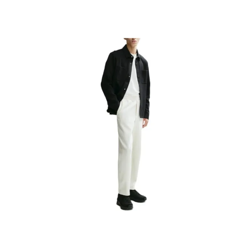 H&M Casual Pants Men Cream-1