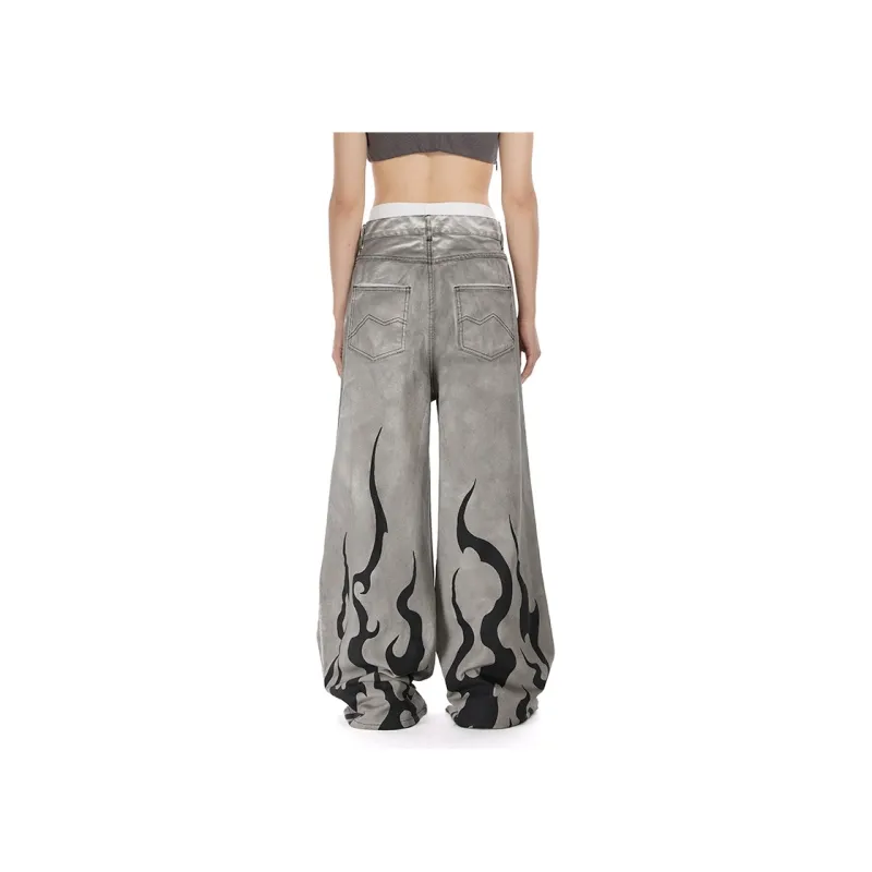 BTW Jeans Unisex Light Gray-1