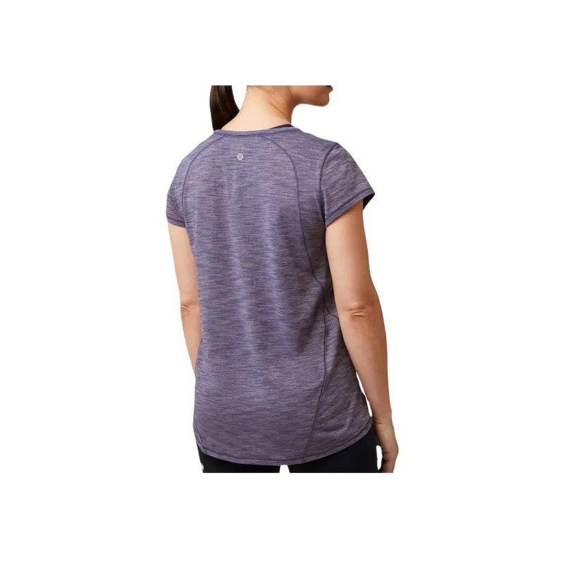 Lululemon Another Mile T-Shirt Women's Midnight Blue Purple-1