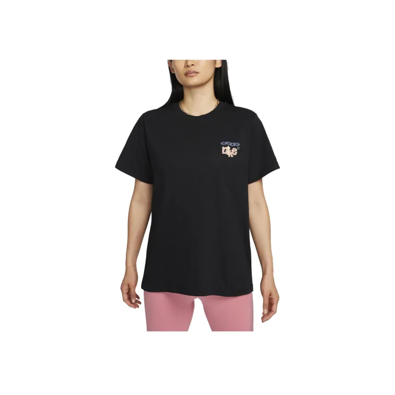 Nike T Shirts Women's Black-2