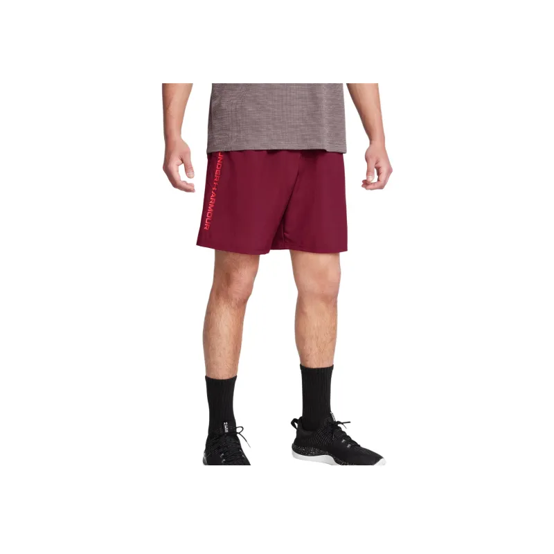 Under Armour Wordmark Men's UA Tech™ Woven Shorts Casual Shorts Men's Race Red-4