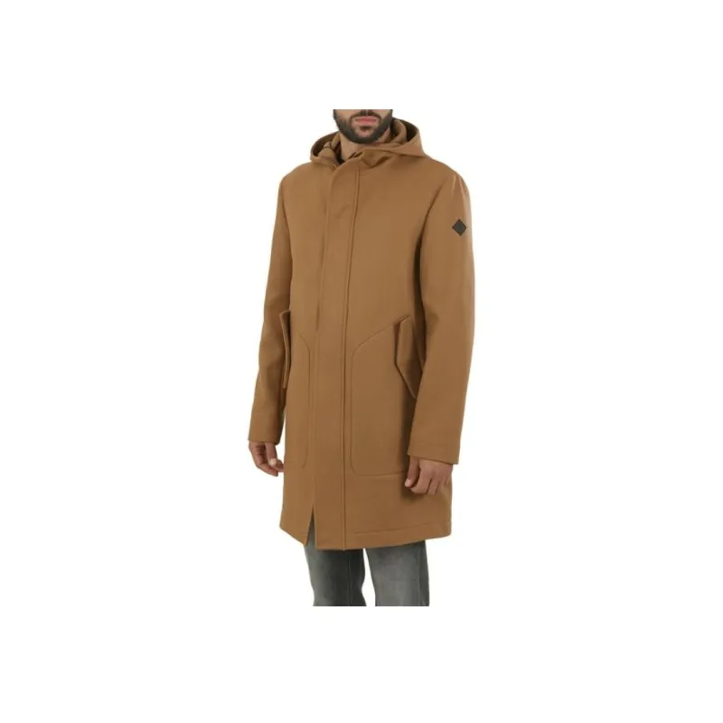 Manuel Ritz Coats Men Camel-0