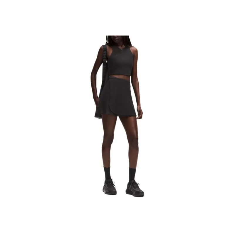 Lululemon x SLNSH Everlux™ SS25 Casual Short Skirts Women's Black/Blk-0