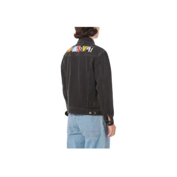 PACCBET Denim Jacket Men's Black