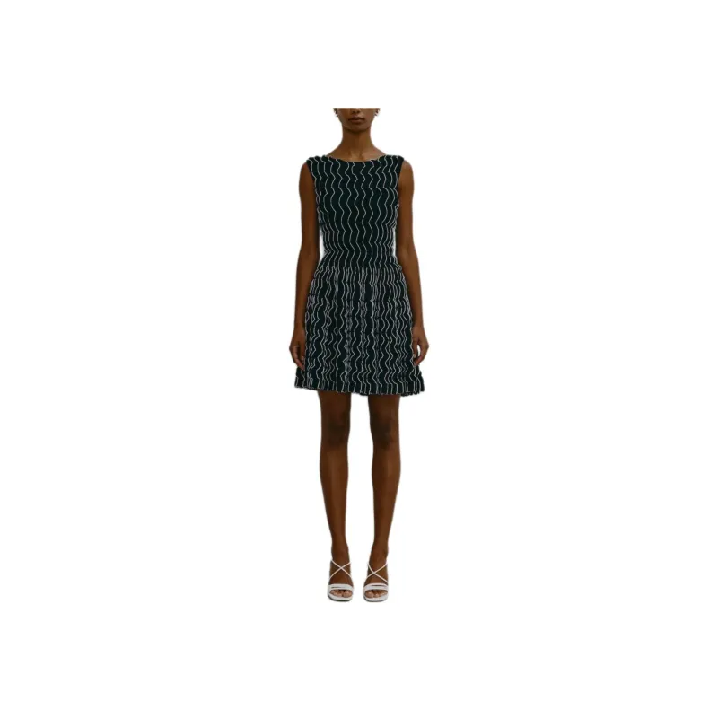Antonino Valenti Sleeveless Dress Women's Black-0