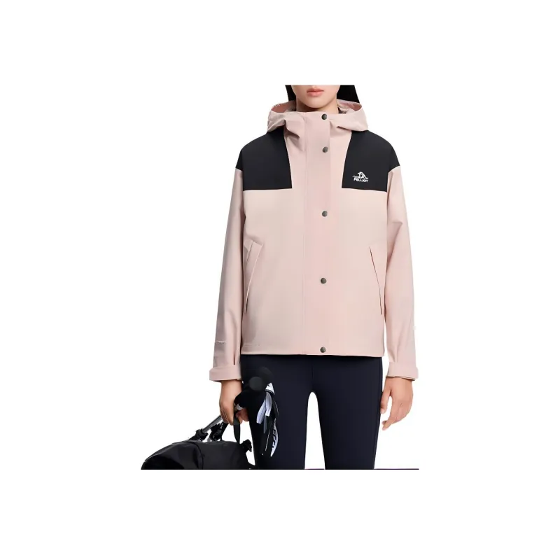 PELLIOT Water Resistant Windproof Breathable Wear Resistant Rainproof Windbreaker Jacket Women's-1