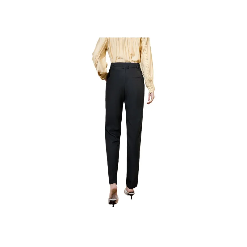 SMEN Casual Pants Women's Black-1