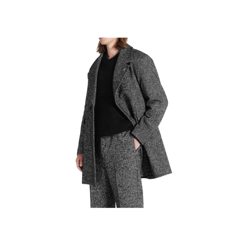REPRESENT Double Breasted Overcoat Coats Men's Marble Color-3