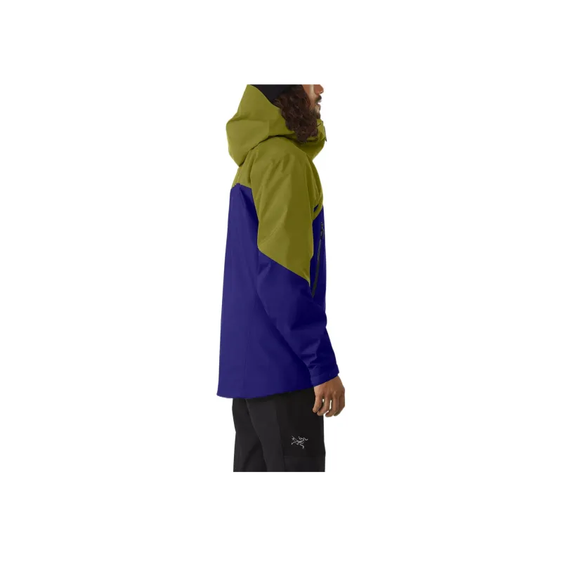 Arcteryx BETA SV Waterproof, Windproof, And Breathable Windbreaker Jacket Men's Yellow Blue-2