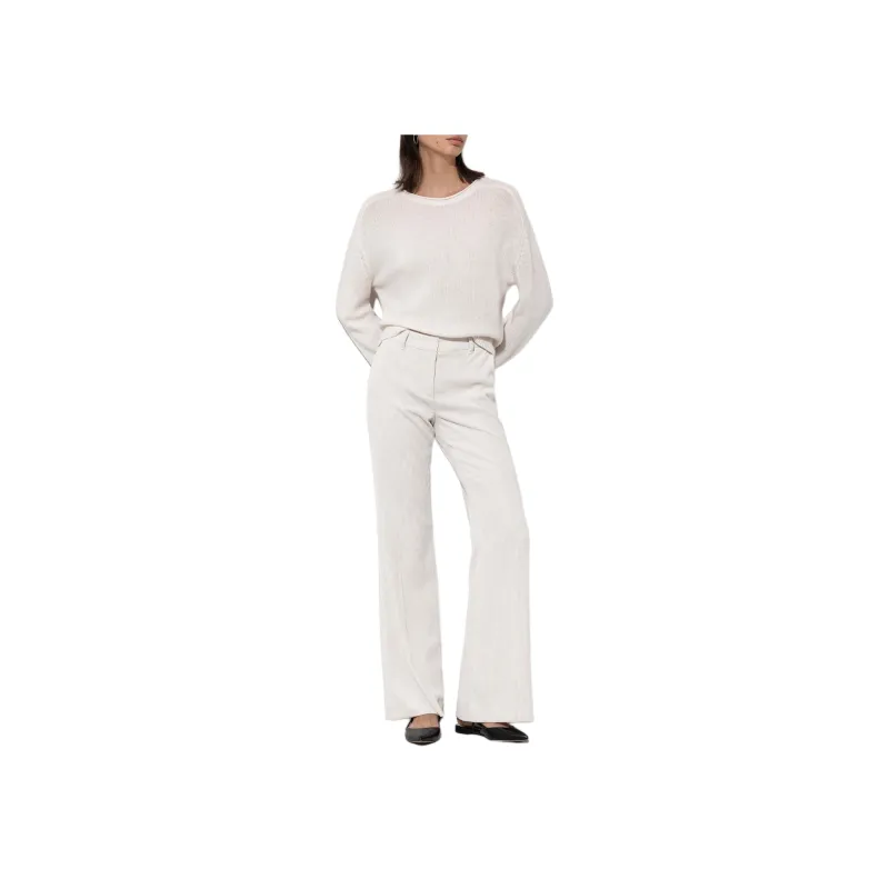 LUISA CERANO LC Casual Pants Women's Cream-1