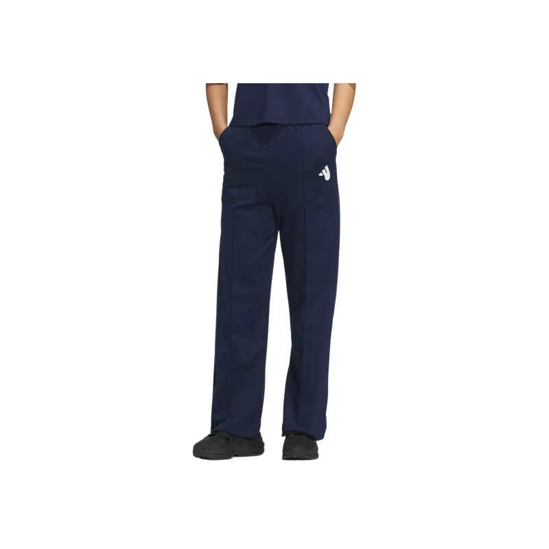 Adidas Knitted Sweatpants Women's Marine Blue-1