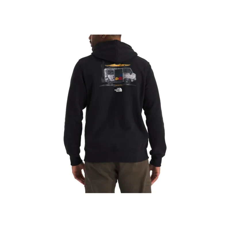 THE NORTH FACE TNF Van Hoodie Sweatshirt Men's Black-4