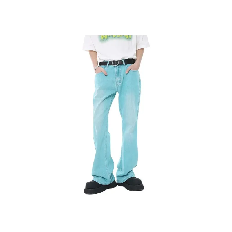 Voguo Relay Jeans Unisex Bamboo Leaf Cyan-1