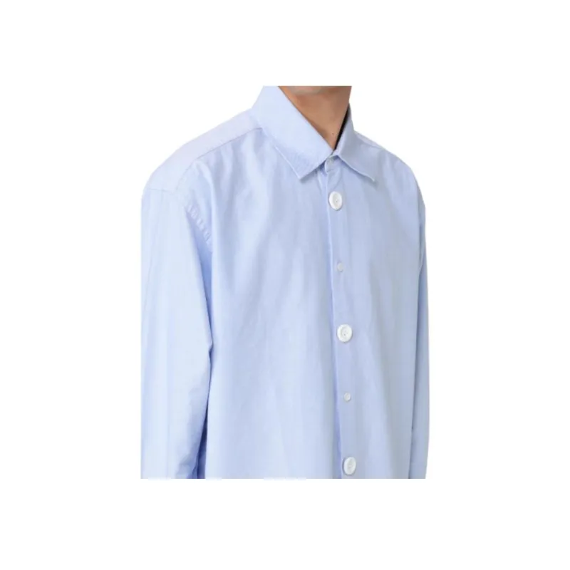 JW Anderson Logo Embroidered Oversized Shirt-4