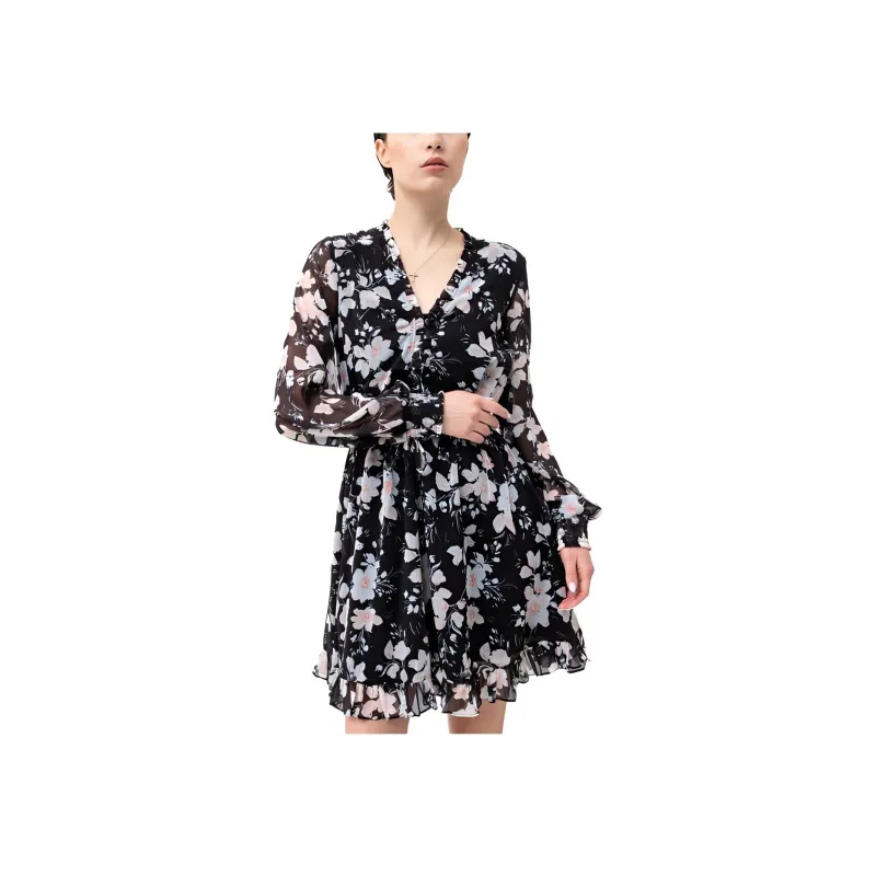GUESS Long Sleeved Dress Women's Black-0