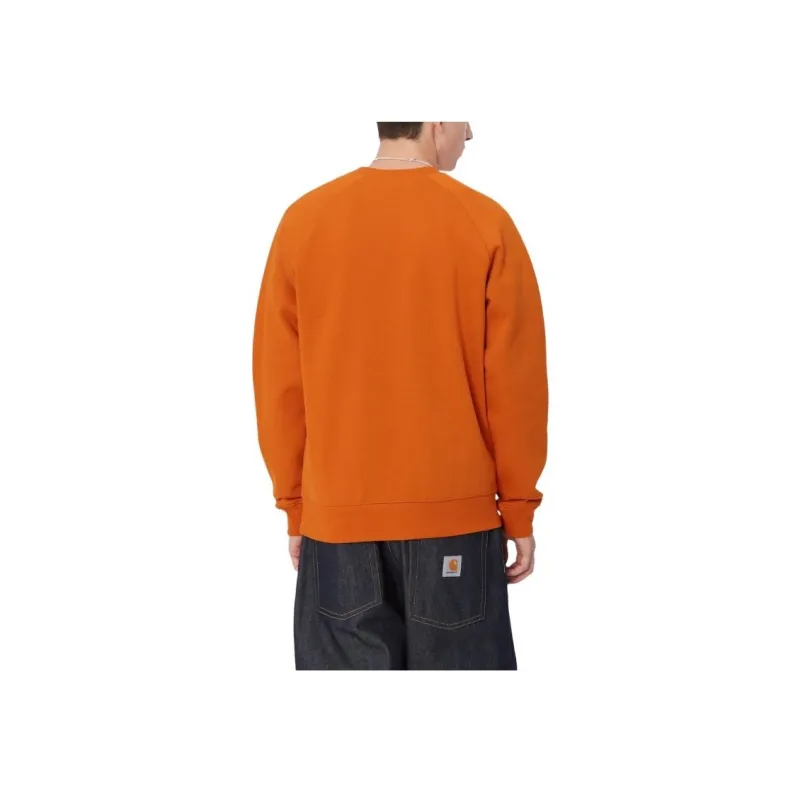 Carhartt WIP FW24 Sweatshirts Men Ginger Yellow-2