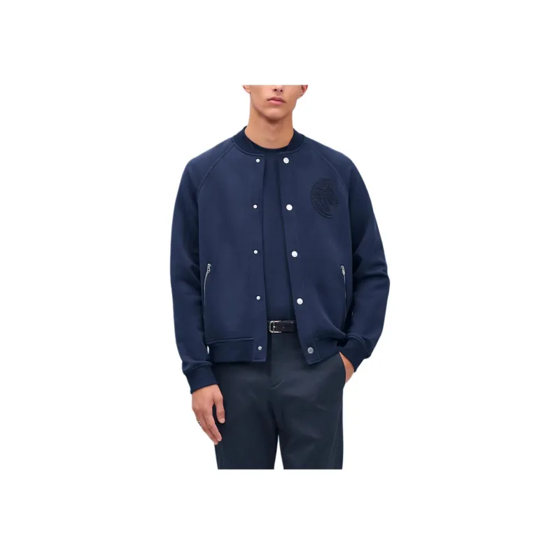HERMES Jackets & Coats Men's Deep Sea Blue-0