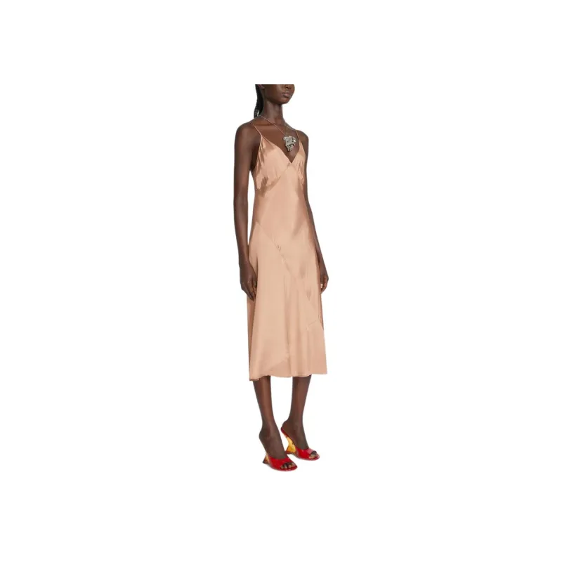 DRIES VAN NOTEN Slip Midi Dress-3