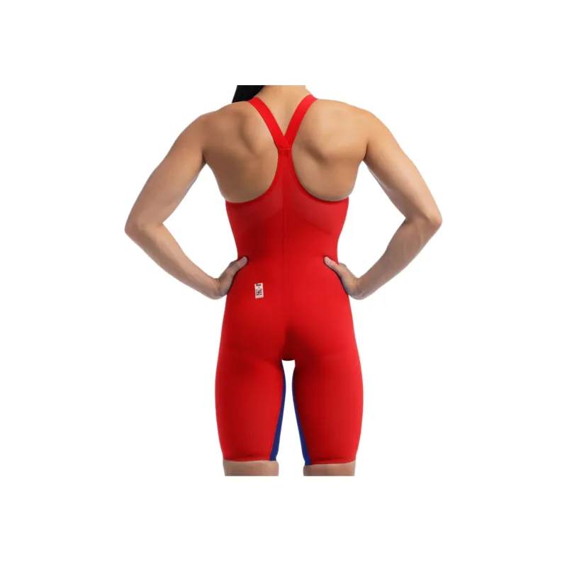 Speedo Fastskin LZR Pure Valor 2.0 One-piece Swimsuit Women's Red-5