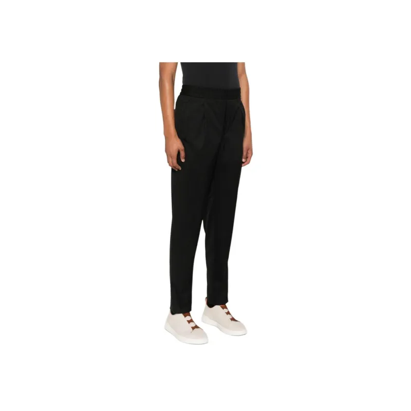 Ermenegildo Zegna Tapered Leg Tailored Trousers-4