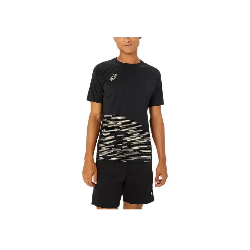 Asics T Shirts Men Black-0