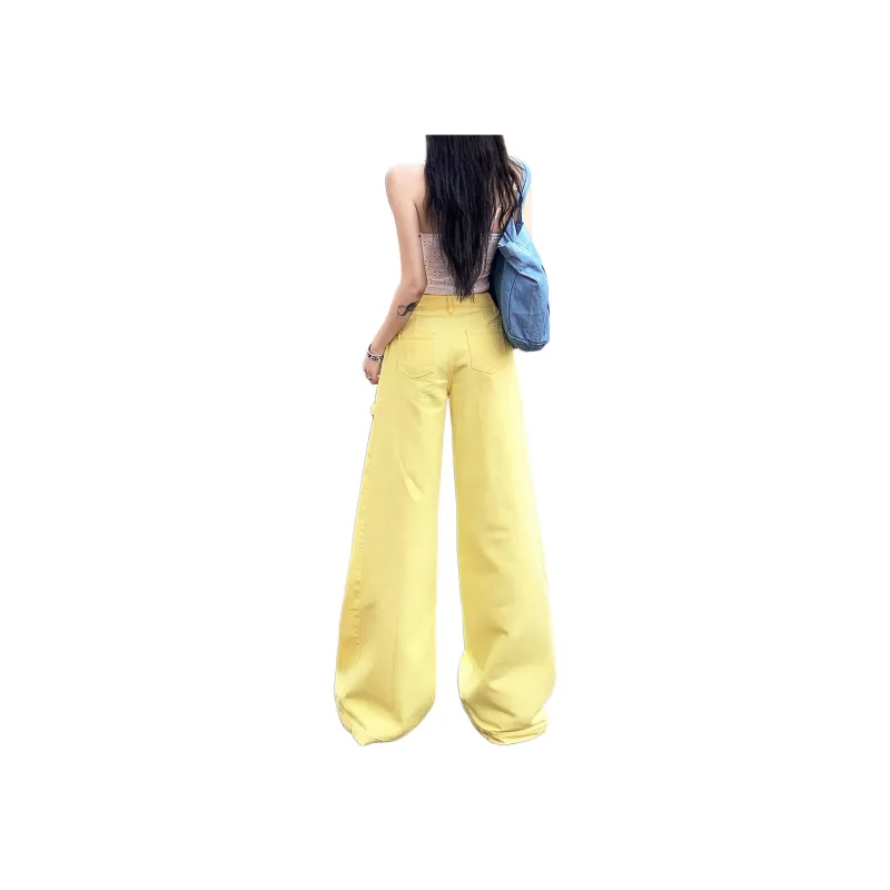 Wen Shan Jeans Women's Cherry Blossom Pink-19