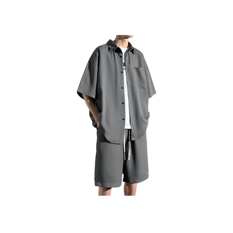 ZWWWZ Shirt Matching Set Unisex-7