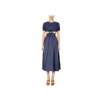 Staud Short Sleeved Dresses Women's Blue