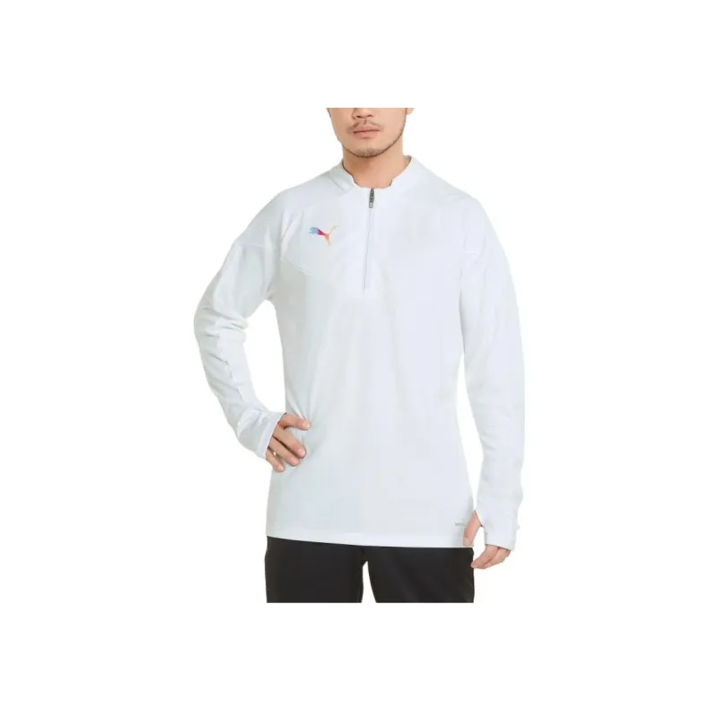 PUMA Sweatshirts Men White-2