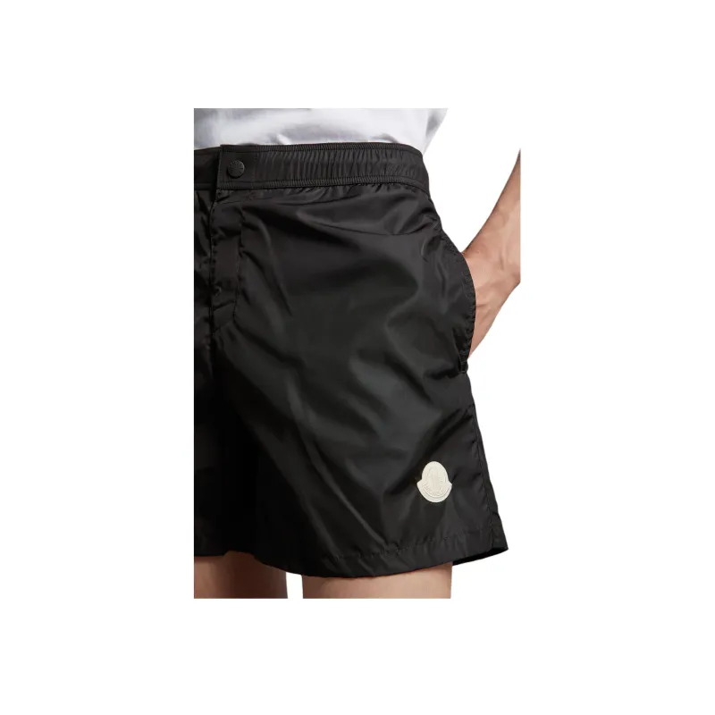 Moncler Casual Shorts Men Black-3