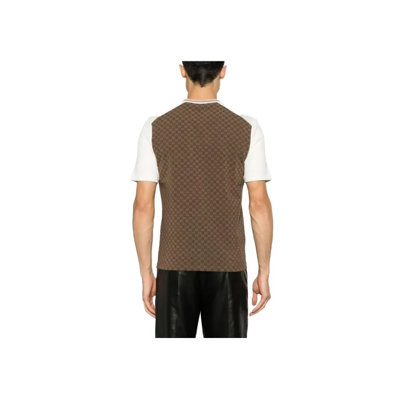 BALMAIN T-Shirts Men Brown-3