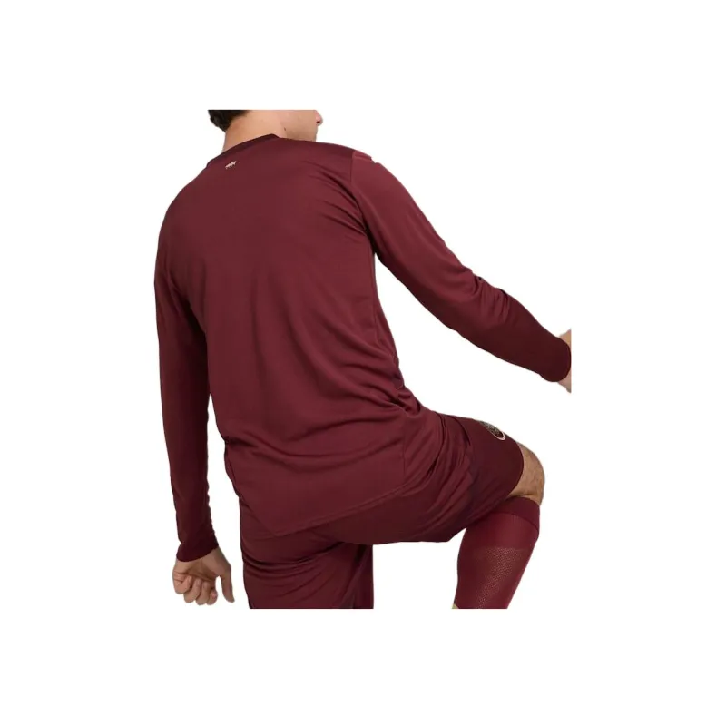 PUMA Manchester City 24/25 Third Long Sleeve Jersey Soccer Jersey Men's Dark Red-2