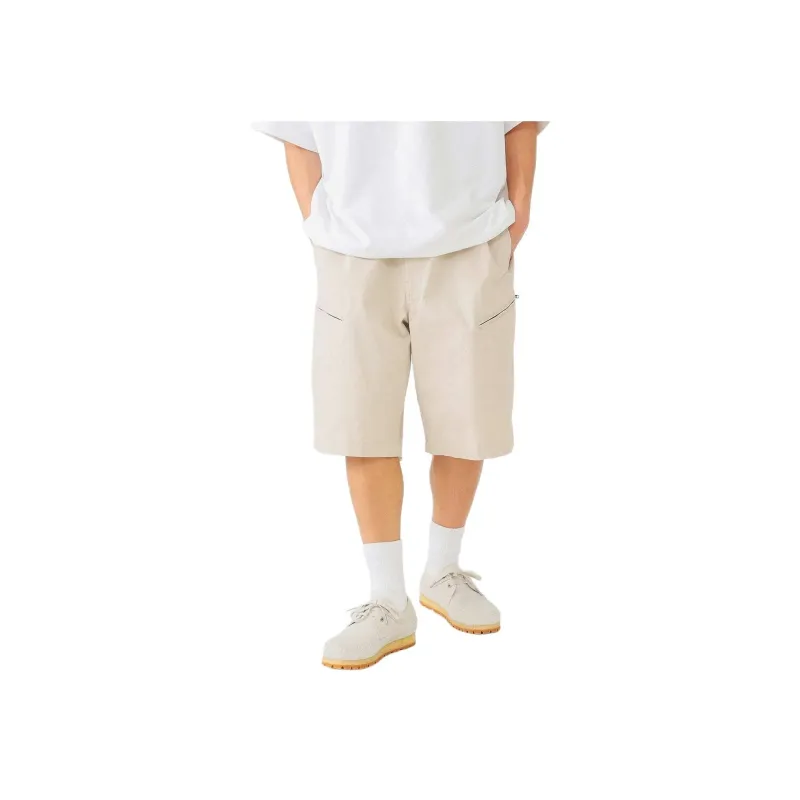 Beams Cargo Shorts Men Gray-2