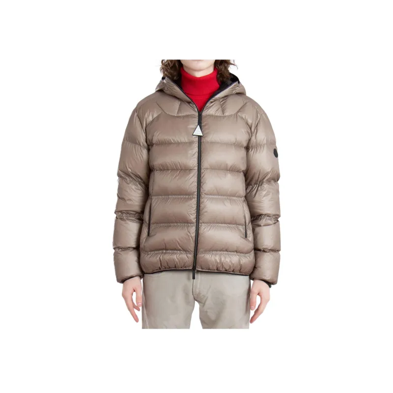 Moncler Logo Patch Padded Hooded Jacket-3