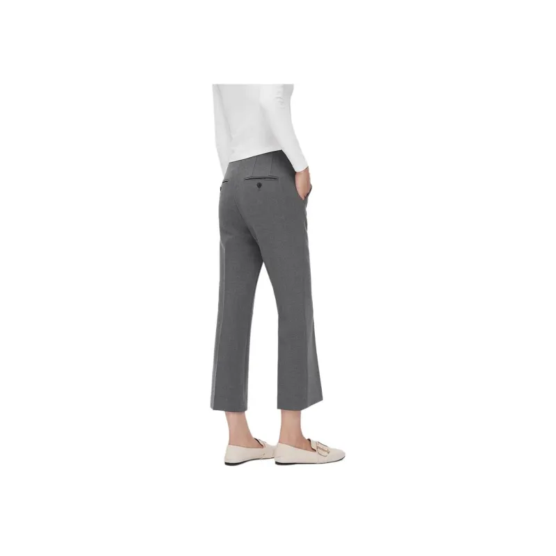 CLUB MONACO Suit Trouser Women's Smoke Gray-3
