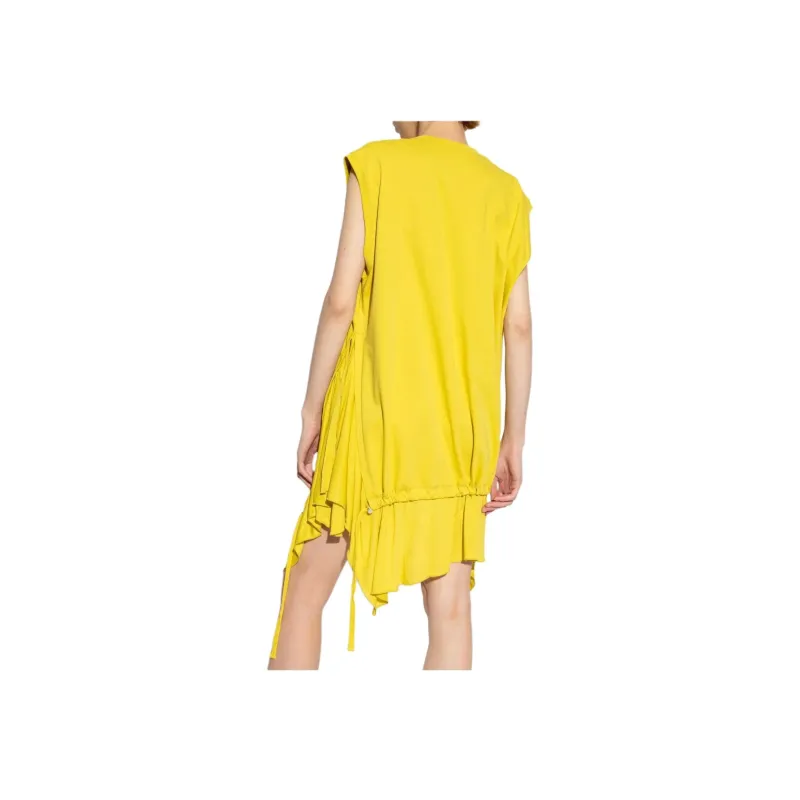 DIESEL Sleeveless Dress Women's Yellow-2