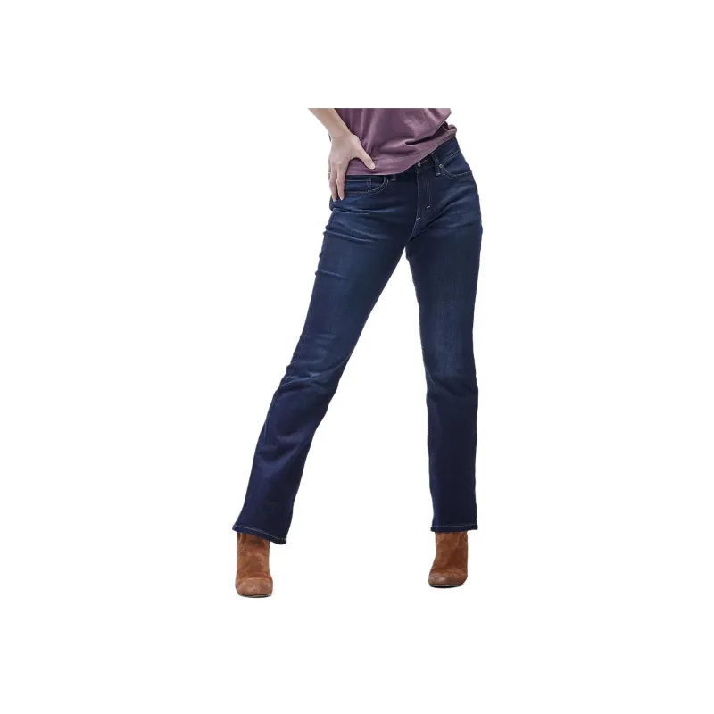 Lee Jeans Women's Dark Denim Blue-0