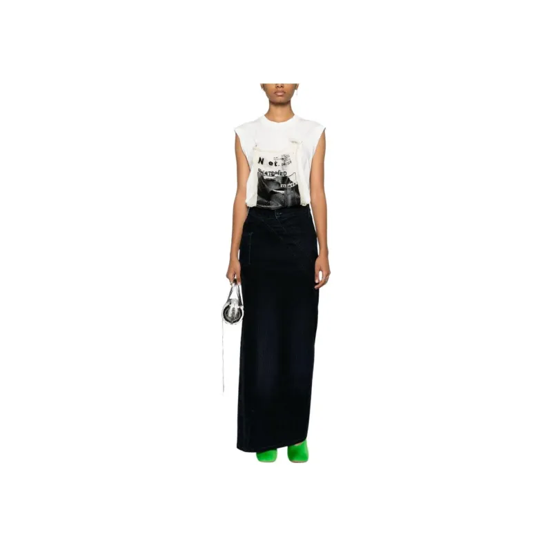 Maison Margiela Graphic Printed Sleeveless T Shirt-1