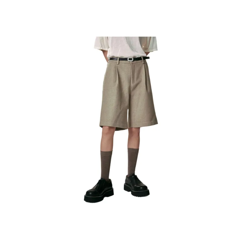 KIKAT Casual Shorts Women's Khaki-0