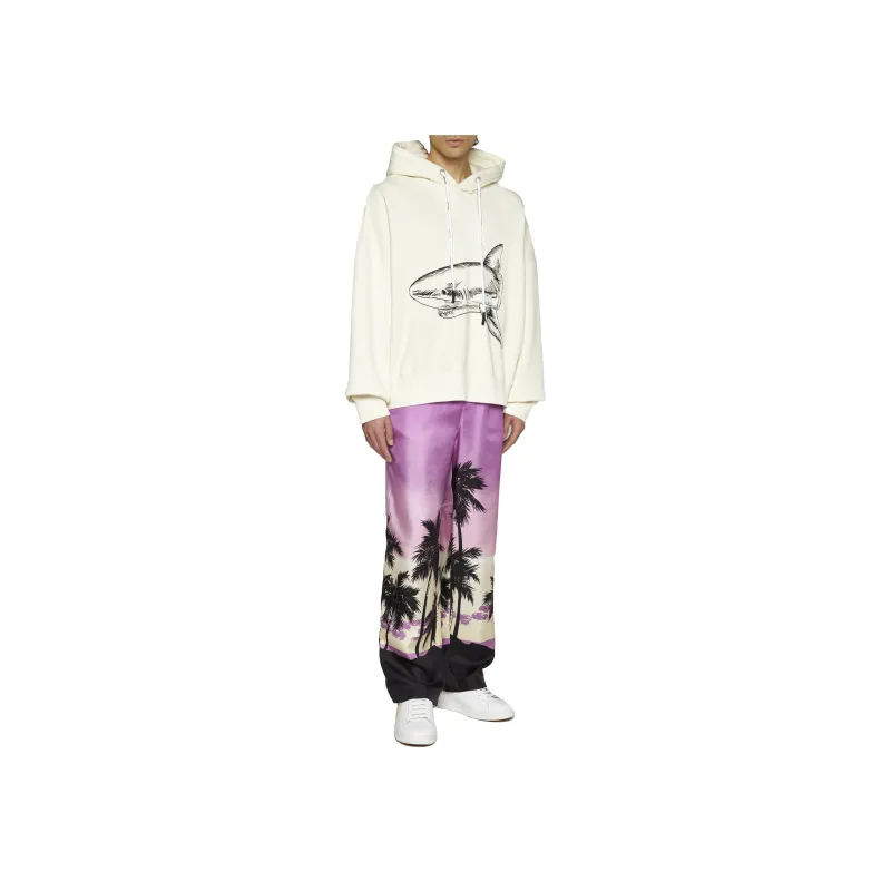 PALM ANGELS Split Shark Hoodie-4
