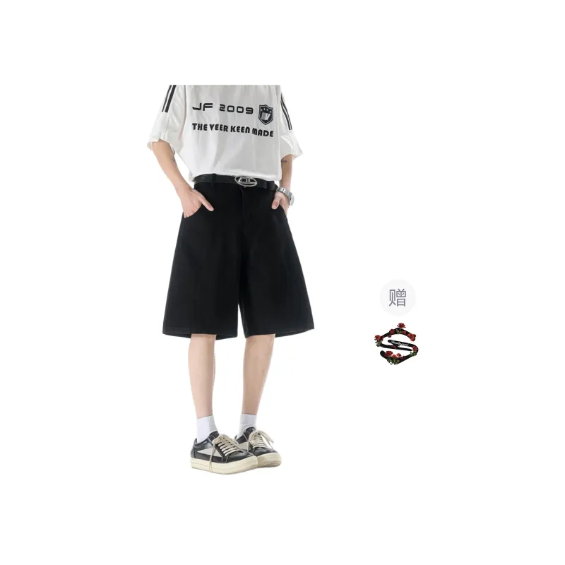 Universal Templates Denim Shorts Unisex Camouflage-0