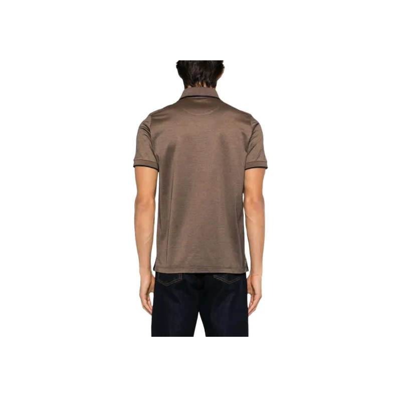 CANALI Polo Shirt Men's Sand Yellow-2
