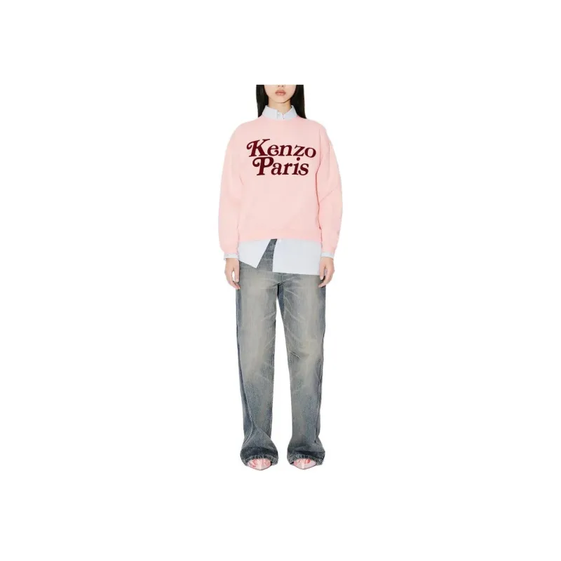 KENZO X Verdy Regular Sweatshirt 'Faded Pink'-4