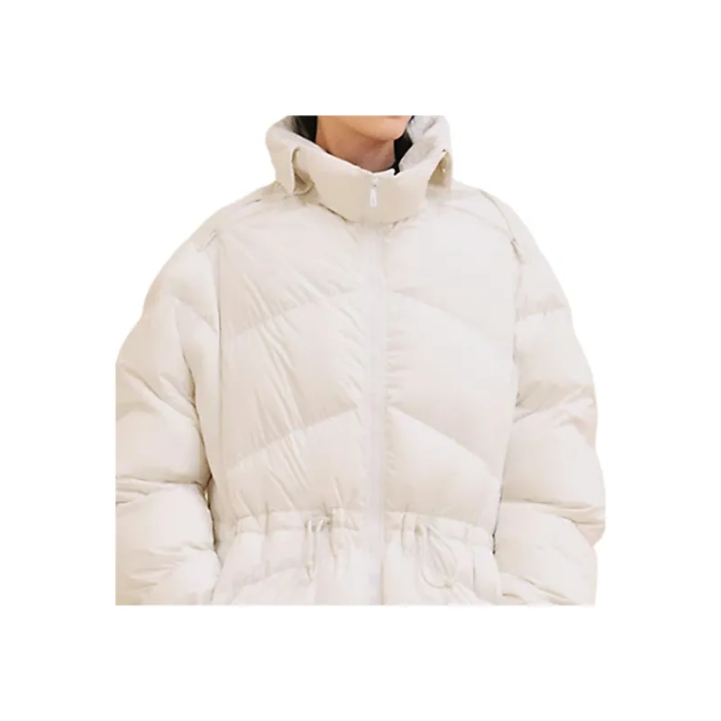 HERMES Down Jacket Women's Pearl White-5
