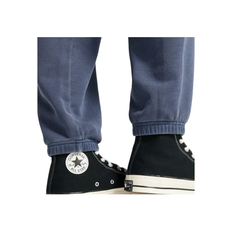 Converse Sneaker Patch Pant Knitted Sweatpants Men Navy Blue-6
