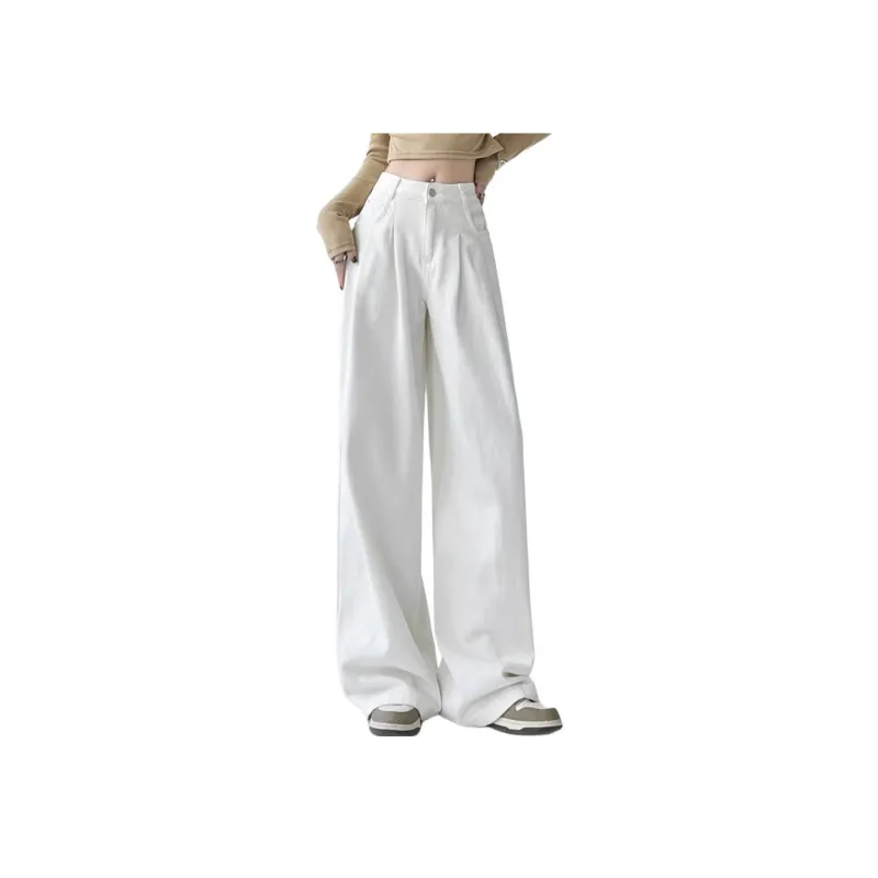 NHZN Jeans Women's White-0
