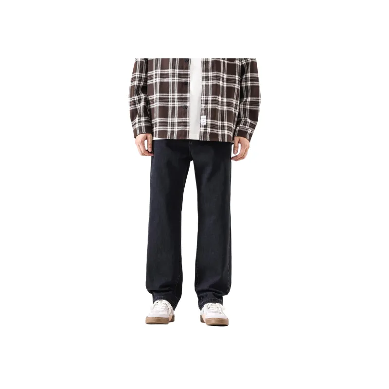 FAIRWHALE Jeans Unisex Denim Black-2