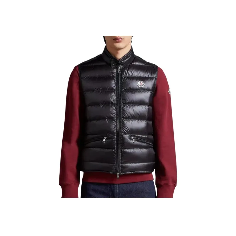 Moncler Gui Packable Zip Up Padded Gilet-3