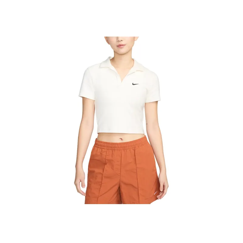 Nike Sportswear Essentials Series Polo Shirt Women's White-0