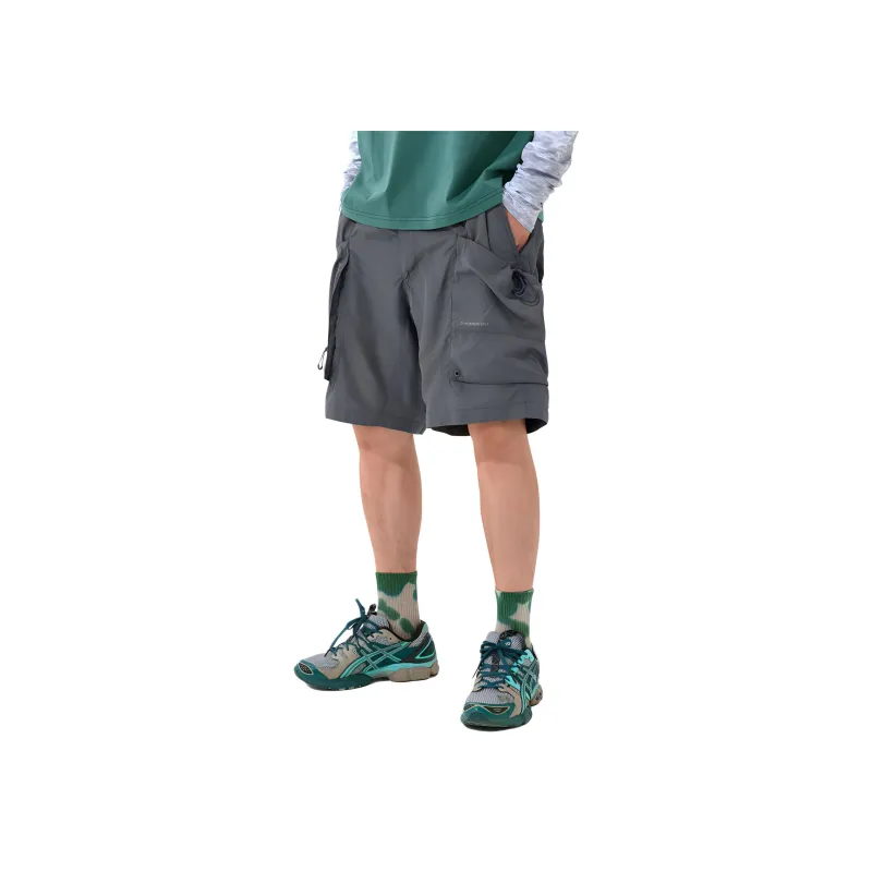 NOTHOMME Monterest Shun Time Wilderness Cargo Shorts Unisex-9